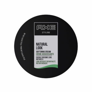 axe styling natural look softening cream top view