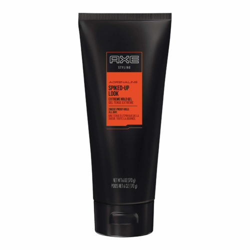 axe styling spiked up look extreme hold gel front view