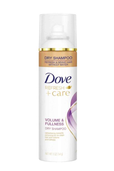 Dove dry shampoo: volume and fullness