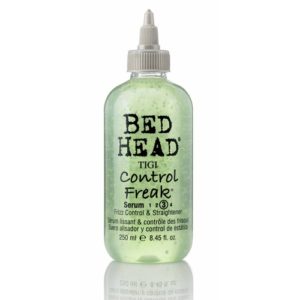 bed head by tigi control freak hair serum front view