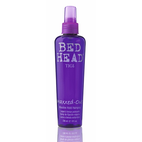 bed head tigi maxxed out hairspray