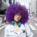 Purple hair