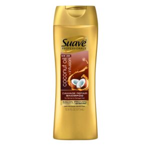 suave professional coconut oil damage repair hair shampoo front view