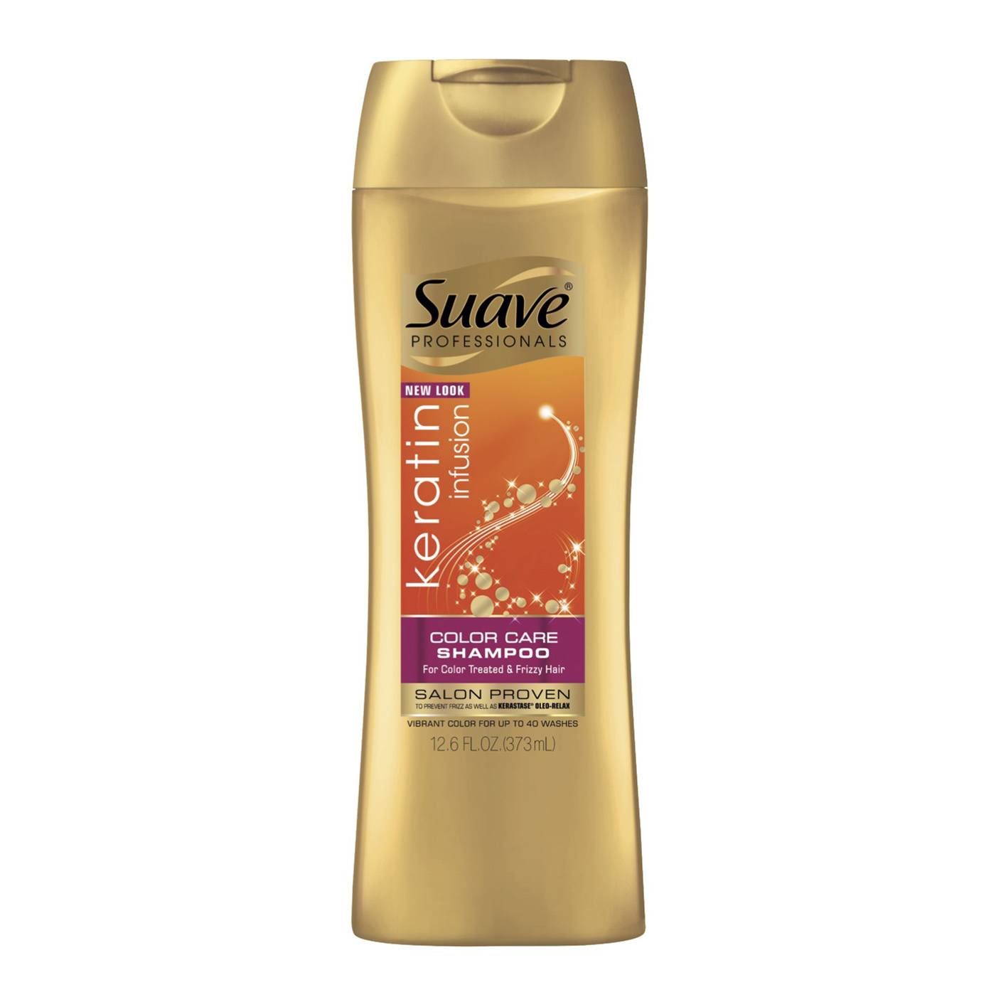 suave professional keratin infusion color care shampoo