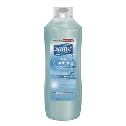 suave essentials daily clarifying conditioner front view