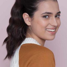a thick ponytail awesome look to try