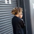 rooty blonde hair natural curls