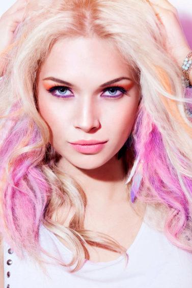 pink halloween hairstyles pop rockstar
