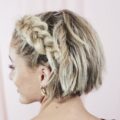 chunky highlights bleach blonde