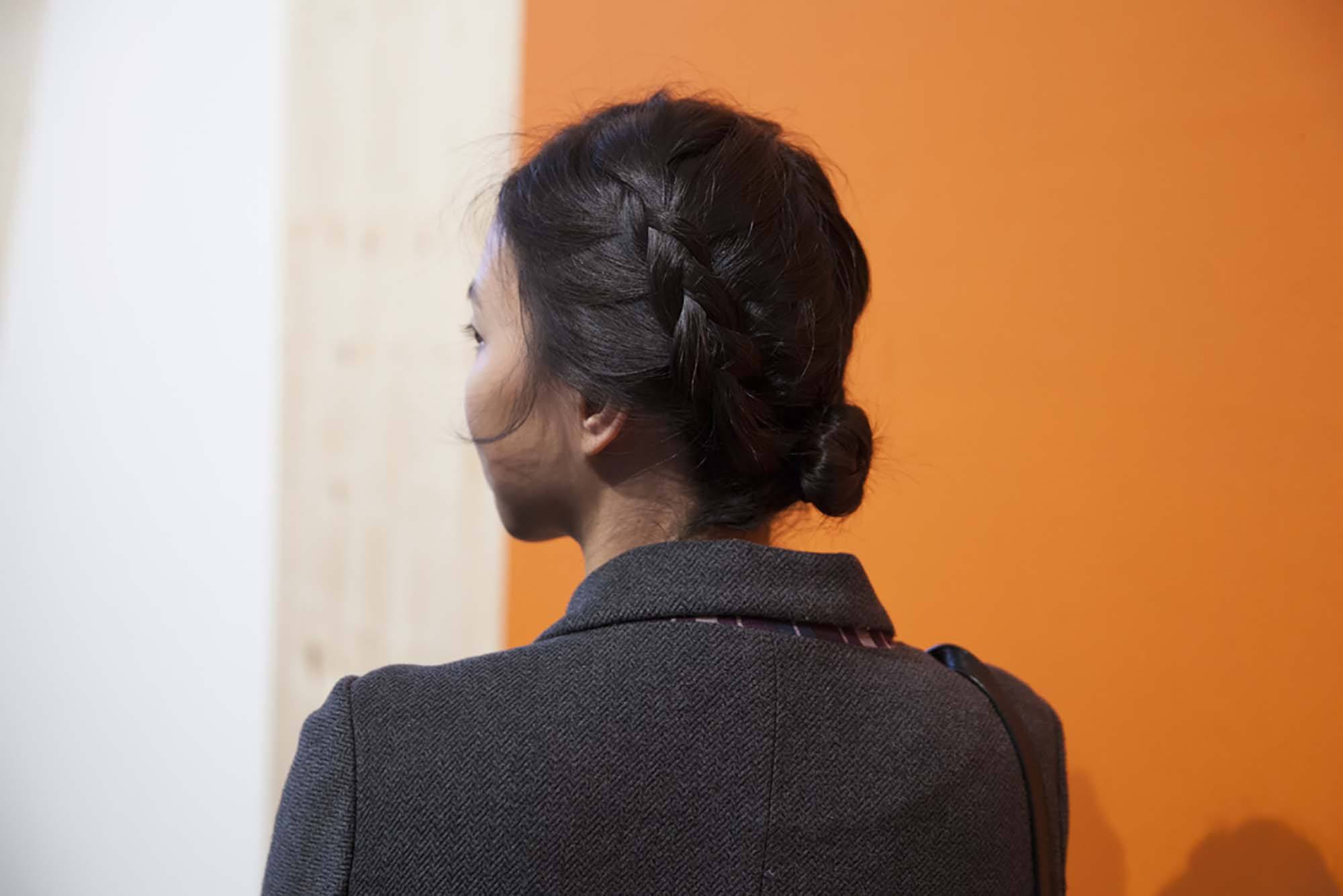 braided quick updo ideas for when you're late for work