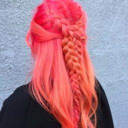 bright hair colors from Instagram