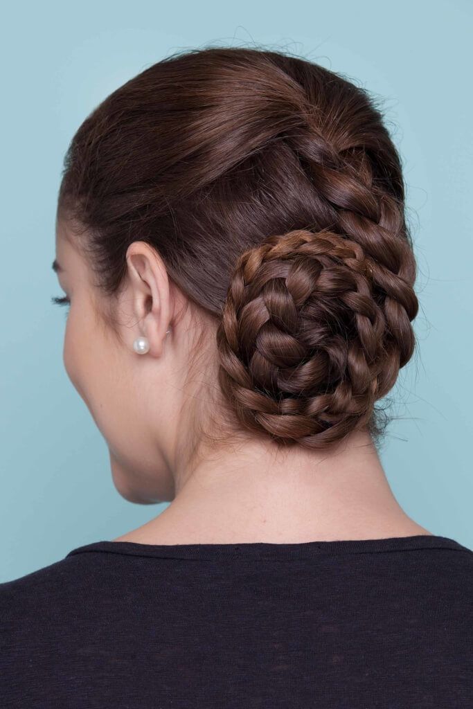 Hairstyle Of The Day: SUPER CUTE Braid Hairstyle Updo | Milabu - YouTube
