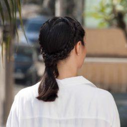Heart braid is a quirky hairstyles that is both festive and glamorous