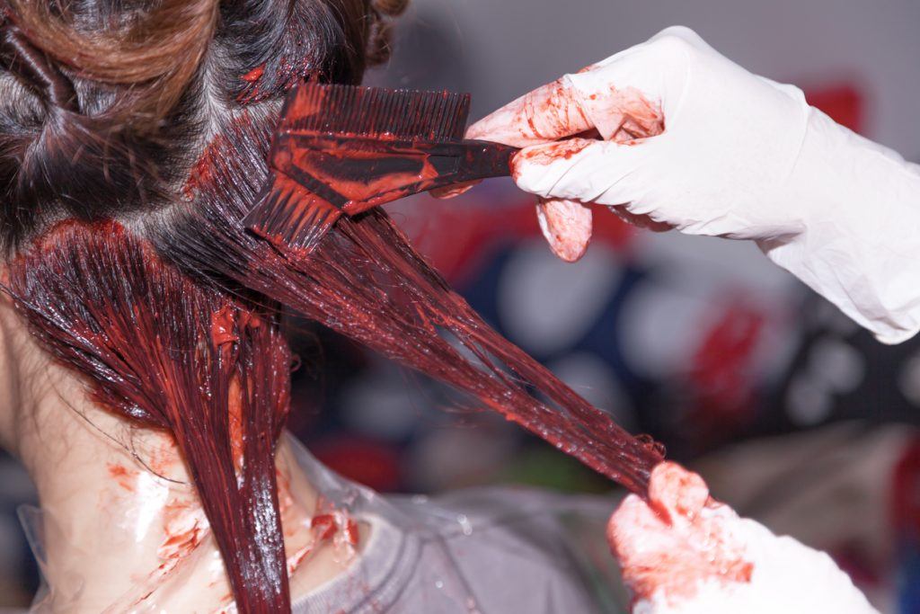 hair dyeing hack henna