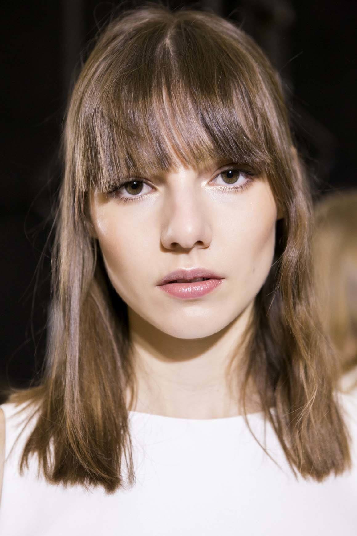 How to Pull Off Long Hair Bangs in Five Ways | All Things Hair US