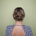 updo hairstyles for work stacked braids