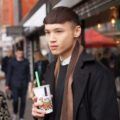 high fade haircut: bowl cut