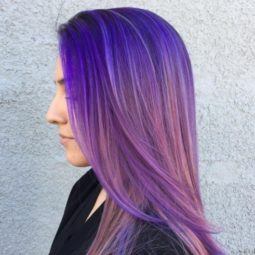 jewel toned hair colors purple