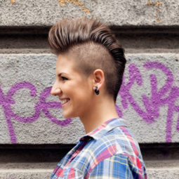 how to create straight mohawk hairstyles for women
