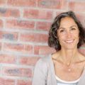 short gray hair with a curly bob