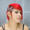 short punk hairstyles with designs