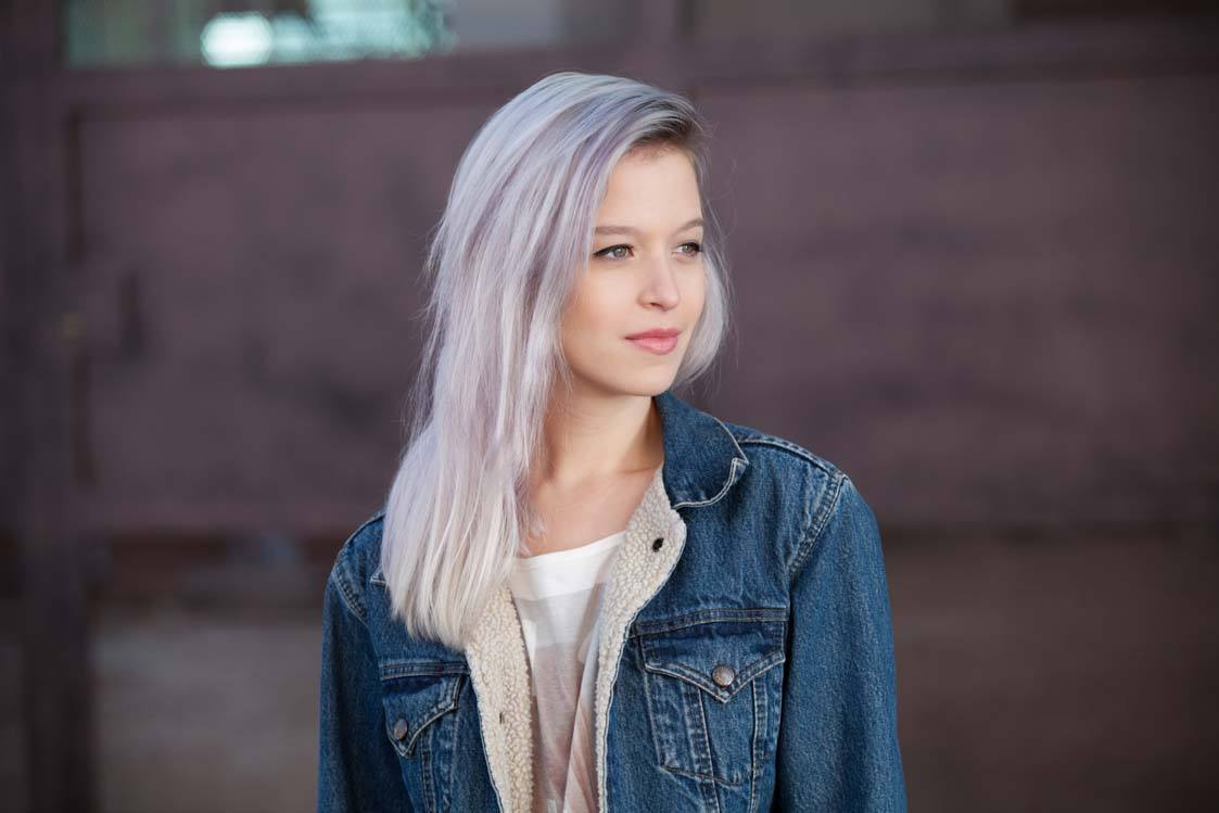 Spring Ombré with a Lilac-Gray Color