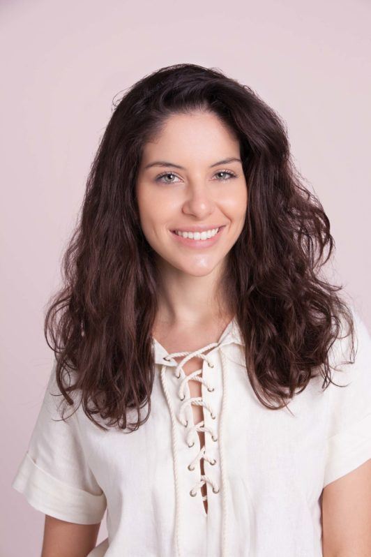 hidden braid hair tutorial: clean hair