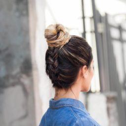 braided updo hairstyle trend