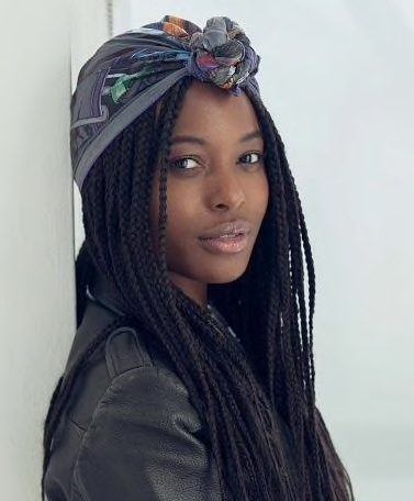 how to do box braids with a wrap