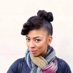 simple hairstyles with a two-strand twist out