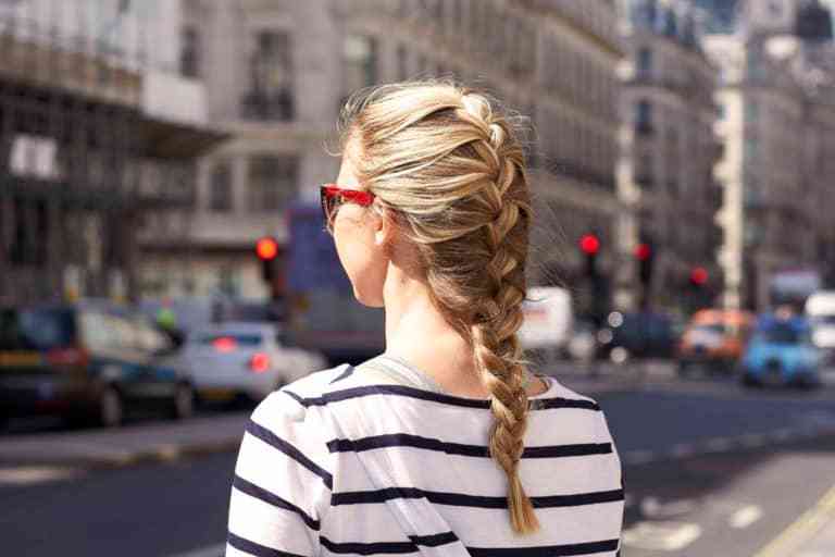 These Double Dutch French Braids Will Have You Feeling Balanced at Yoga  Class | Side french braids, Dutch french braid, French braid