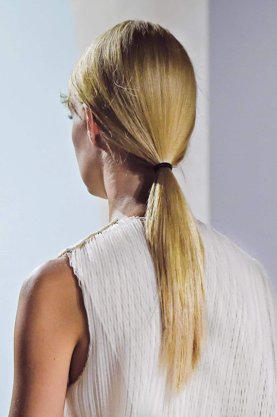 hairstyles 2017 with a low pony