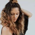 bun hairstyles ombre