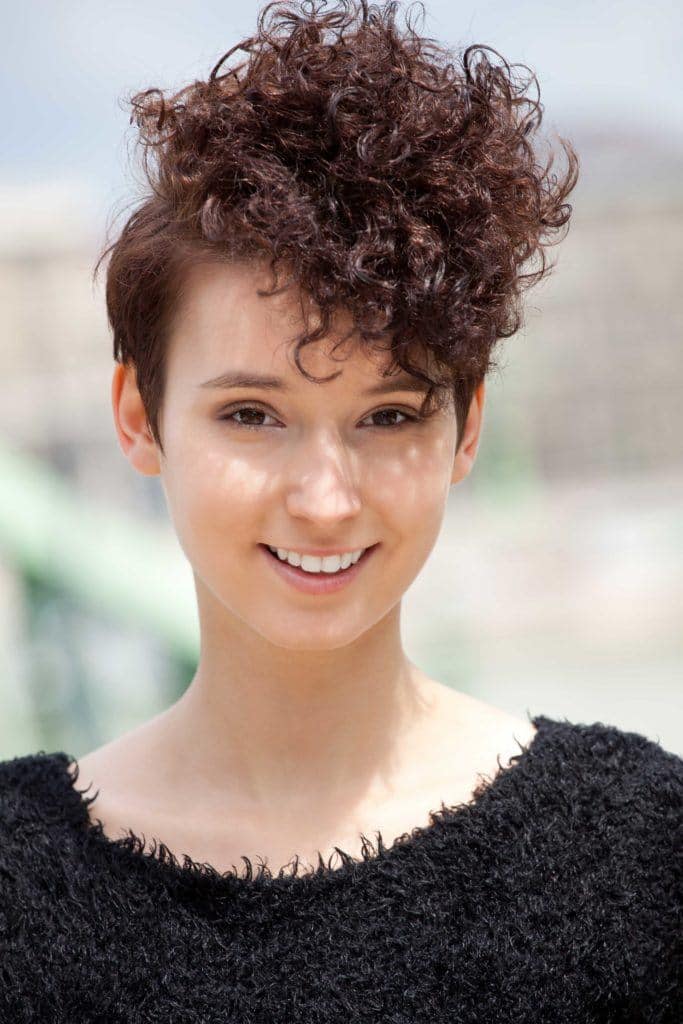 Short, Curly Haircut Ideas With Photos