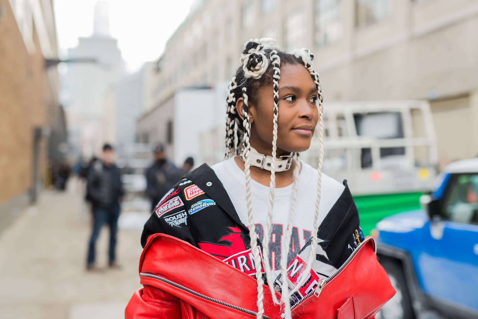 rope twisted bantu knots grunge hair
