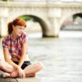 French hairstyles: fringe bangs