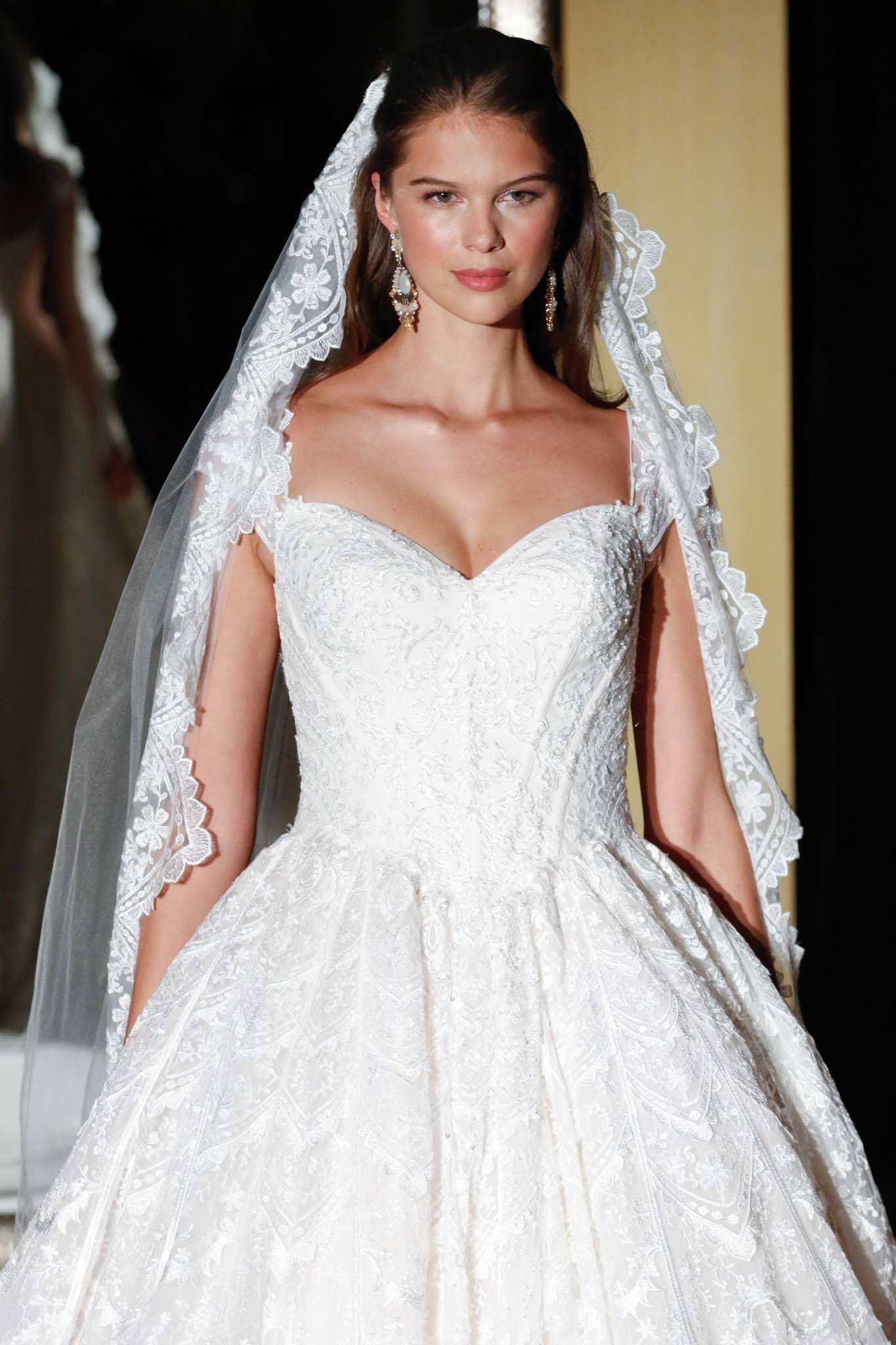 loosely tied half up half down wedding hairstyles