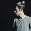 bleached long undercut