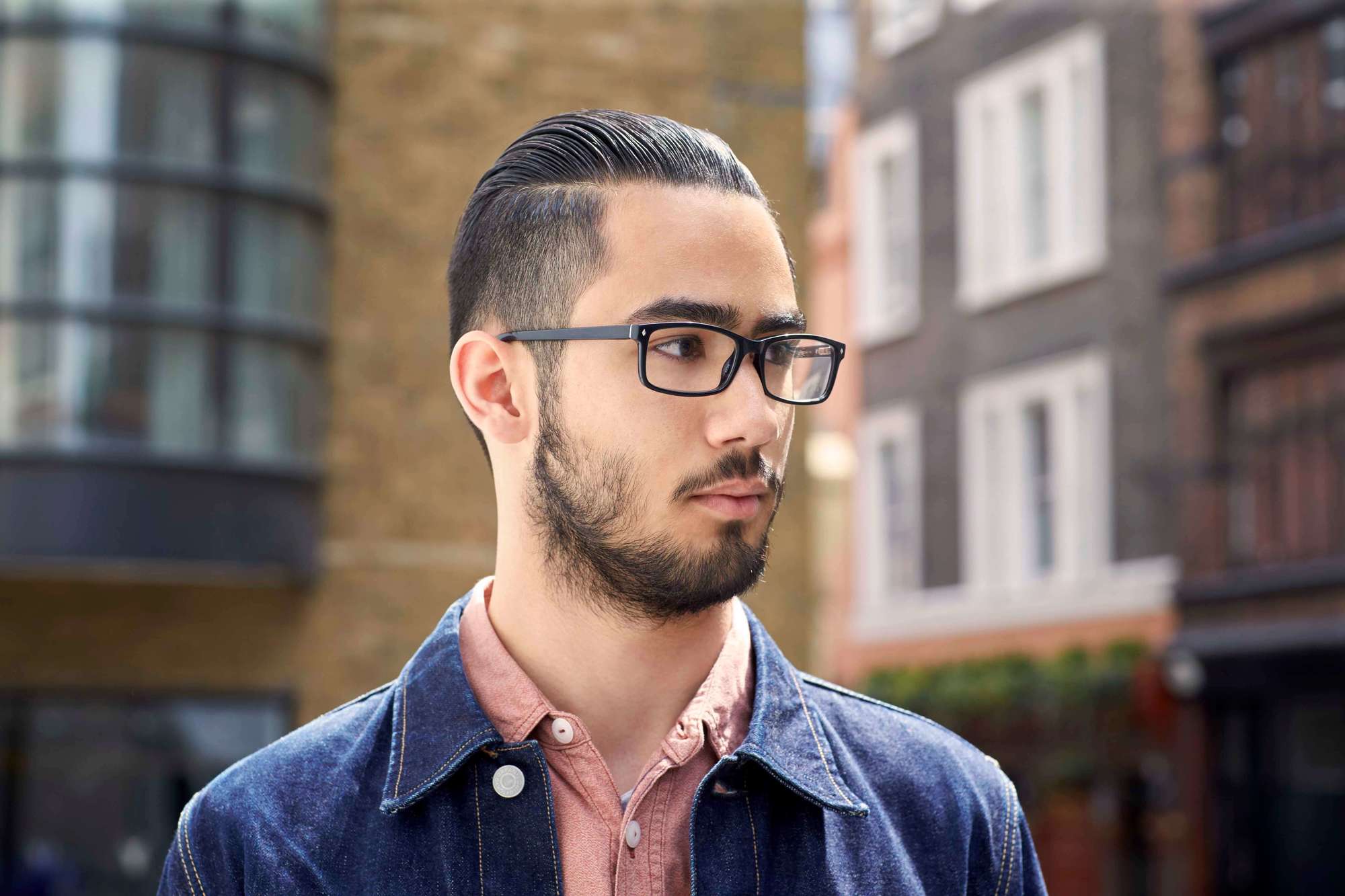 sharp and sleek slicked back undercut