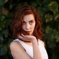 red hair color ruby red