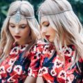 hairstyles with tiara silver headpiece loose blonde curls
