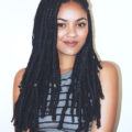single box braids: chunky
