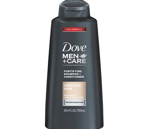 dove mencare complete care fortifying shampoo and conditioner