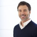 hairstyles for men over 40 medium length brunette