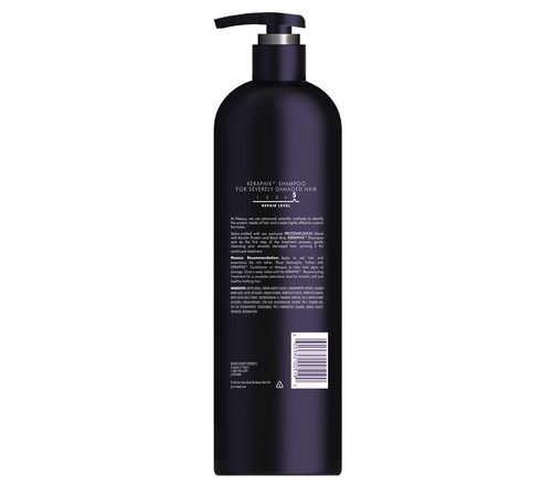 nexxus keraphix shampoo 16.5oz rear view