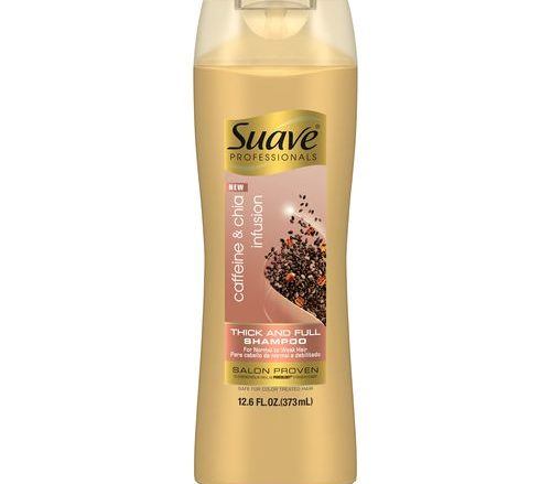 suave professionals caffeinechia infusion shampoo front view
