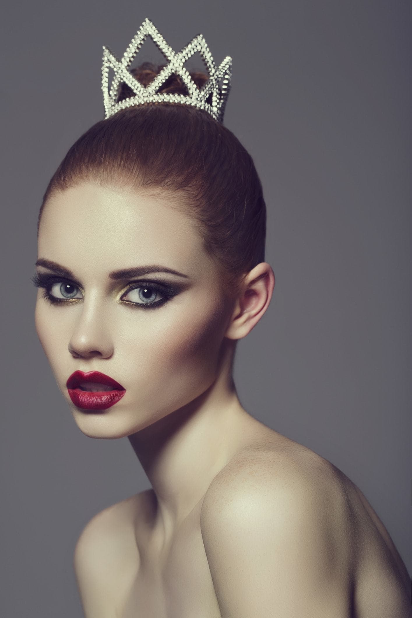 under braid hairstyles tiara