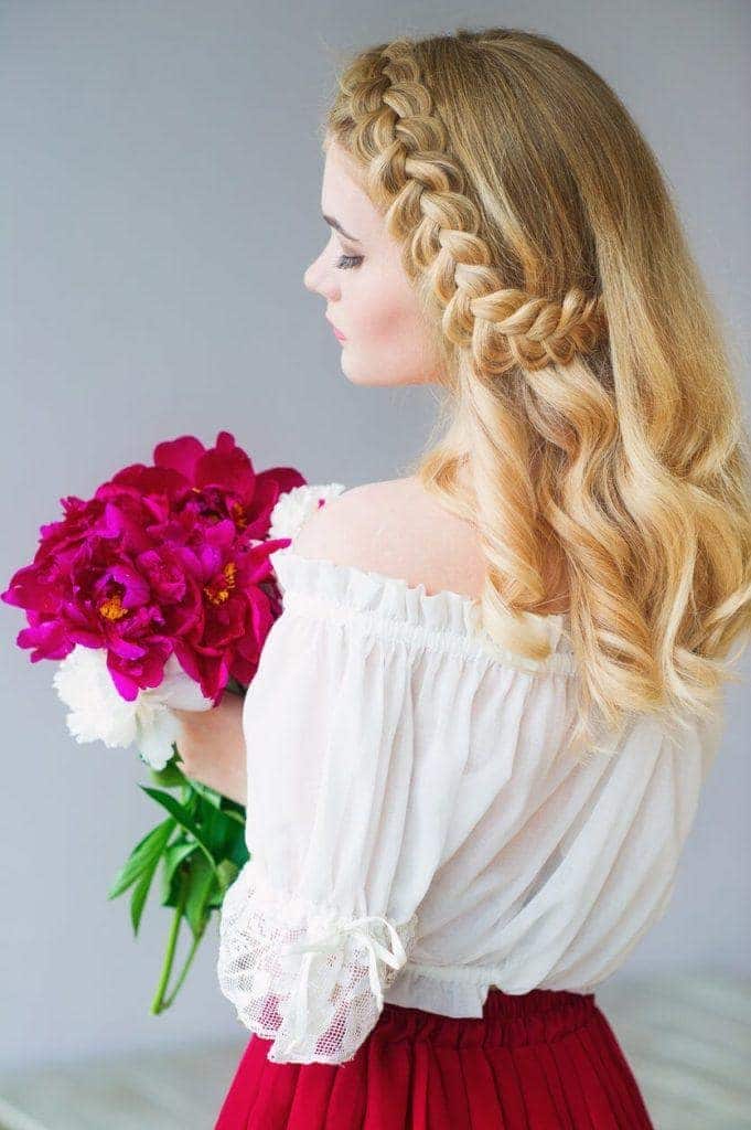 wedding updos for medium hair.