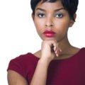 black hairstyles with bangs: baby bangs