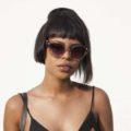 black hairstyles with bangs: short